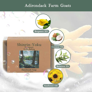 Shinrin Yoku Soap Bar 4oz Unwrapped