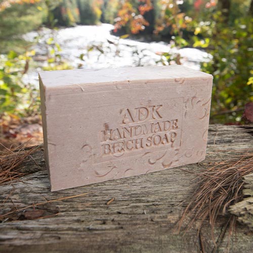 handmade birch soap 4 oz unlabeled