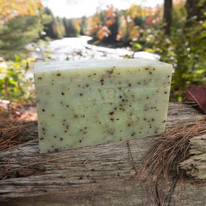 Cedar handmade soap 4 oz unlabeled