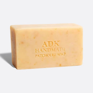 Patchouli soap bar unwrapped