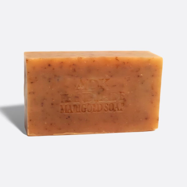 Marigold Soap Bar Unwrapped