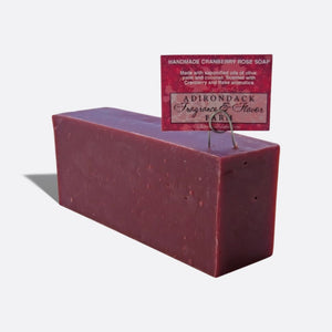 Handmade Cranberry Rose Soap 24oz