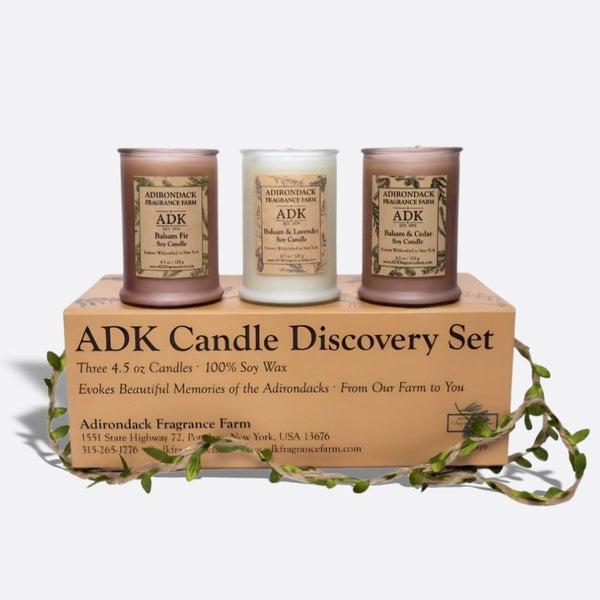 Balsam Candle Discovery Set – 3 X 4.5 Oz