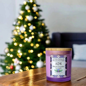 Festive Balsam & Lavender Candle