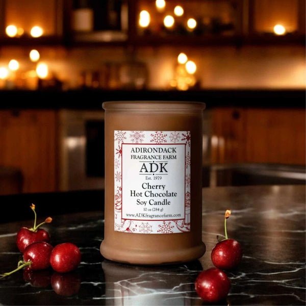 Cherry Hot Chocolate Candle