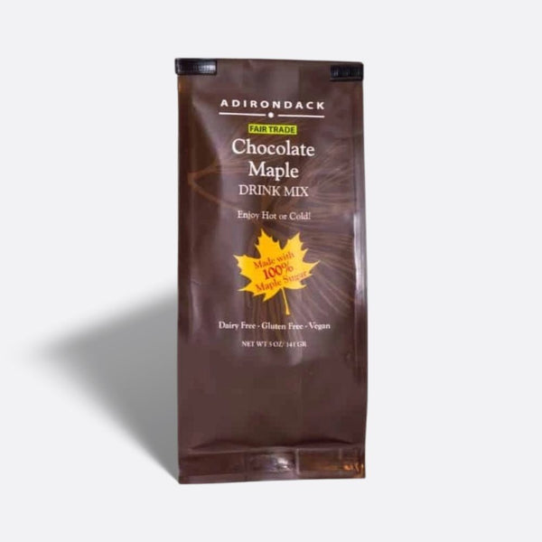 Chocolate Maple Drink Mix 5oz in an ADK brand pouch