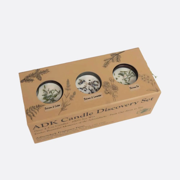 Floral Candle Discovery Set – 3 X 4.5 Oz