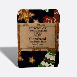 Gingerbread Cloth Wrapped Soap 2oz