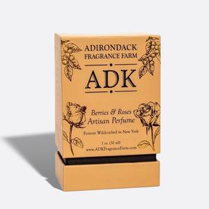 Gold ADK designed Berries & Roses Perfume Spray Box