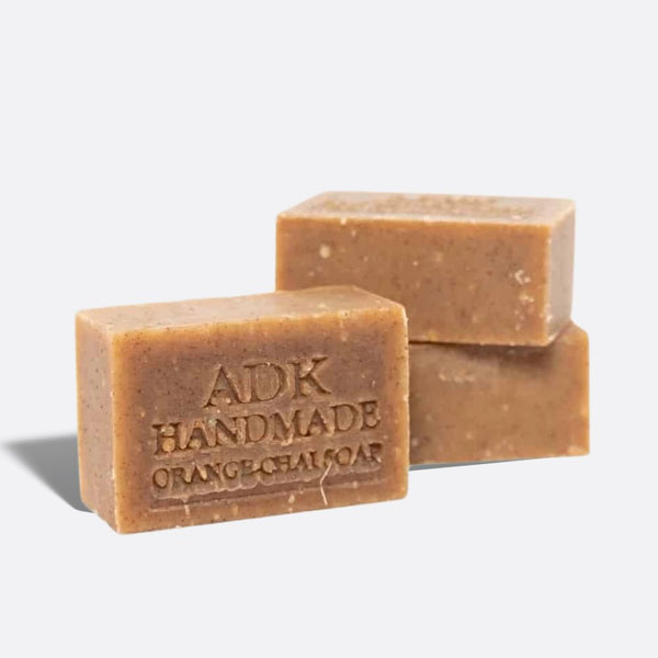 Orange Chai Soap 4oz unwrapped