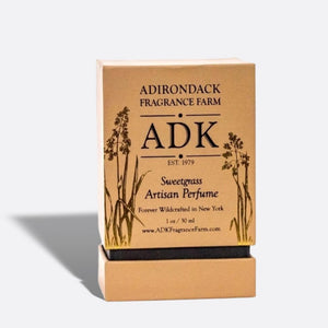 Gold ADK designed Sweetgrass Perfume Box