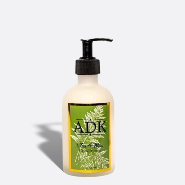 Fern & Moss Conditioner with a green ADK Label