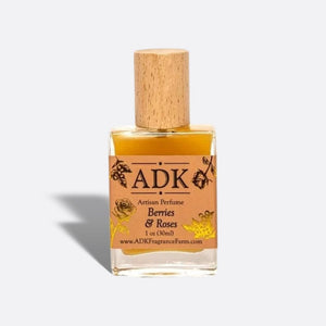 Gold ADK designed Berries & Roses Perfume Spray Bottle