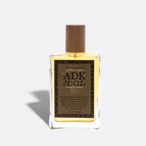 Bottle of Balsam Cologne with ADK Fragrance Farm Label