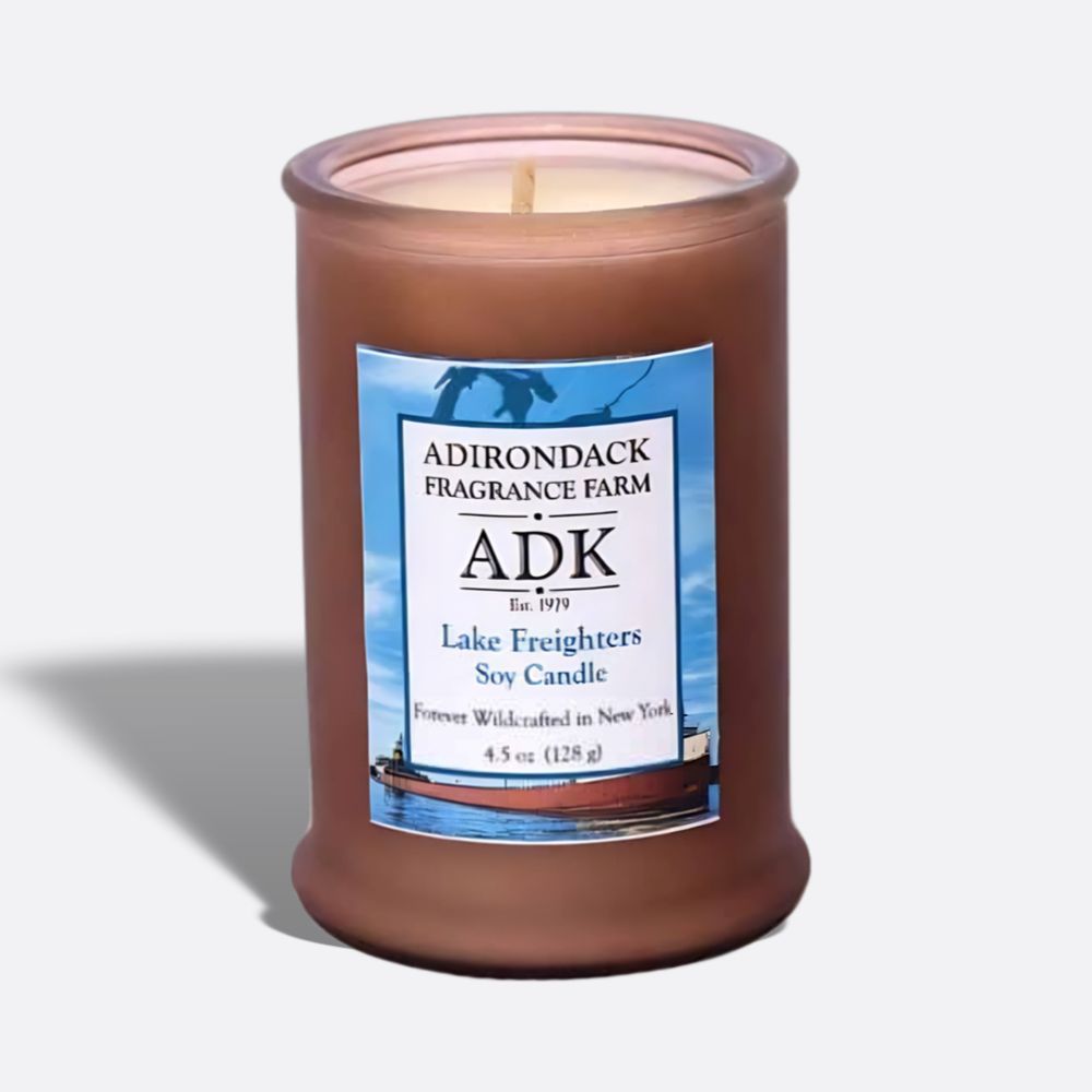 Lake Freighters Candle