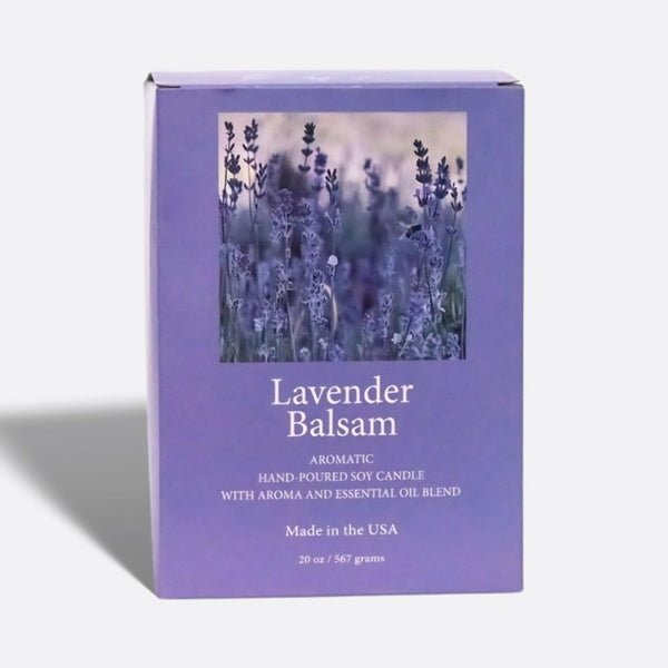 Lavender Balsam Boxed Candle