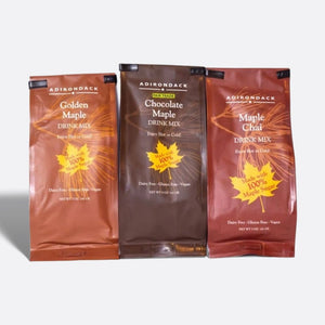 Maple Drink Mixes in an ADK designed 5oz pouch