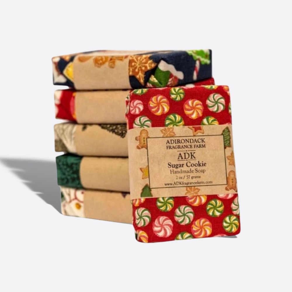 Sugar Cookie Soap 2oz Cloth Wrapped (2)