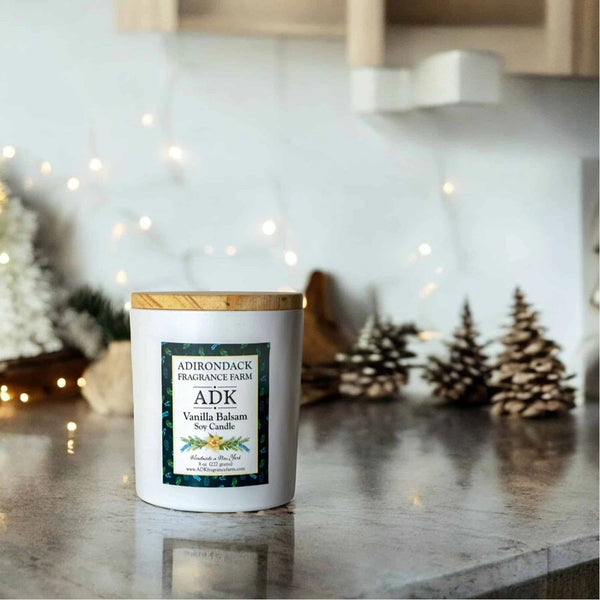 Festive Vanilla Balsam Candle