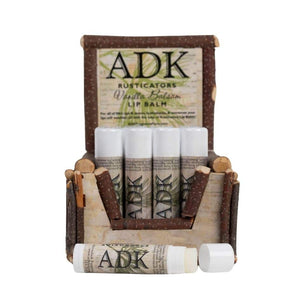 Vanilla Balsam Lip Balm in ADK Fragrance Farm Display