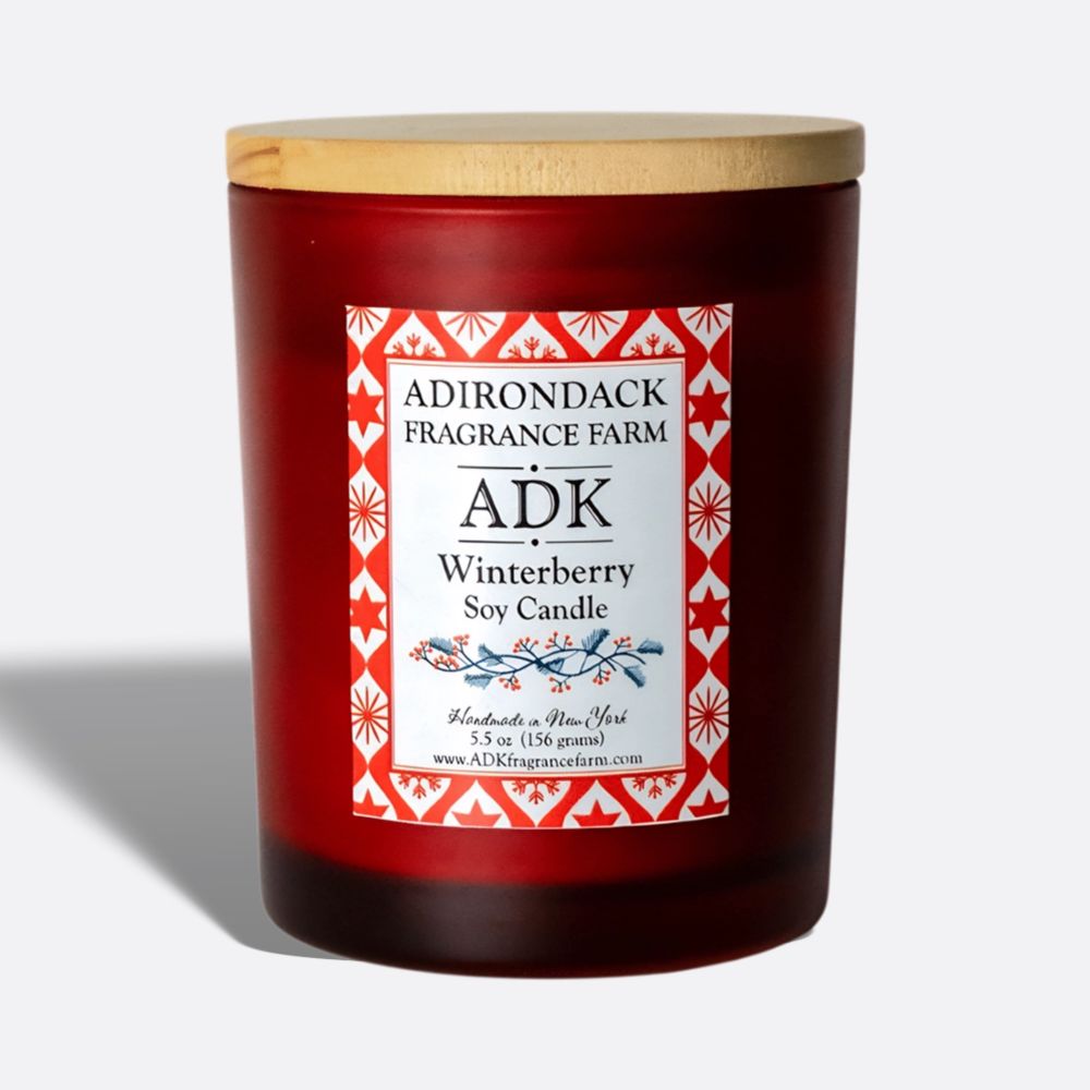 Festive Winterberry Candle