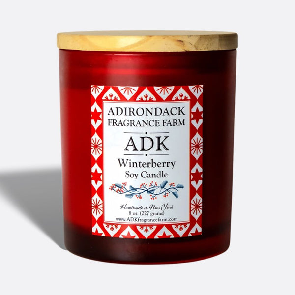 Festive Winterberry Candle